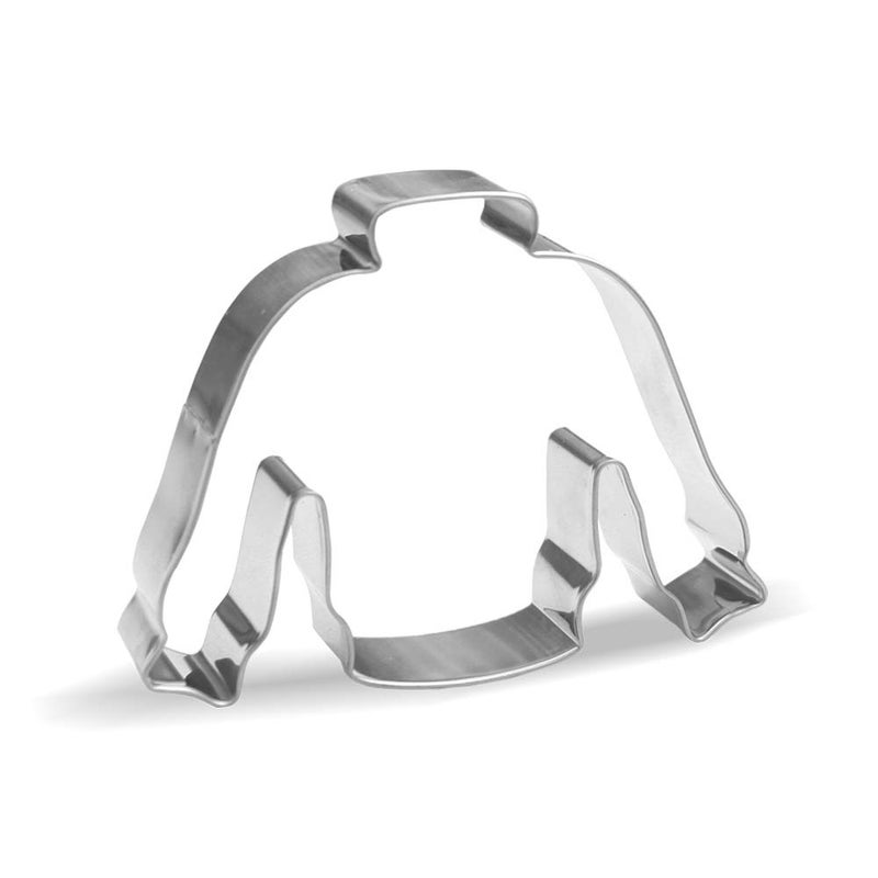 Keewah 4 inch Ugly Sweater Cookie Cutter â€“ Stainless Steel - Image 1
